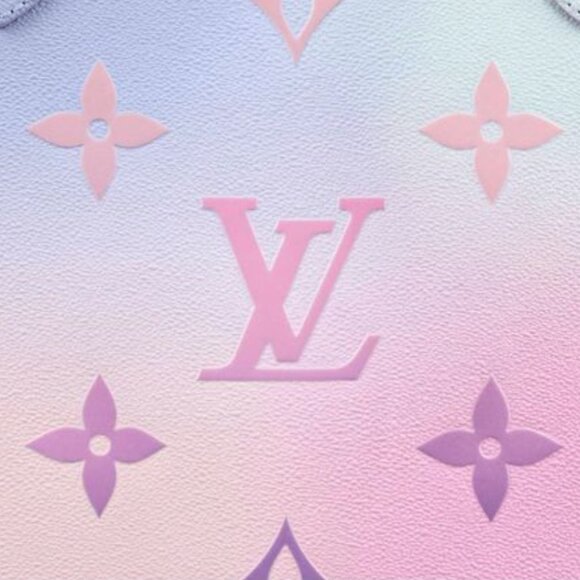 SOLD Louis Vuitton Giant Monogram Neverfull MM Sunrise Pastel Spring in the City - Picture 3 of 16